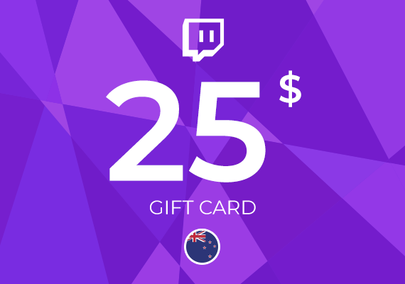 Twitch Gift Card 25 AUD Key - AUSTRALIA